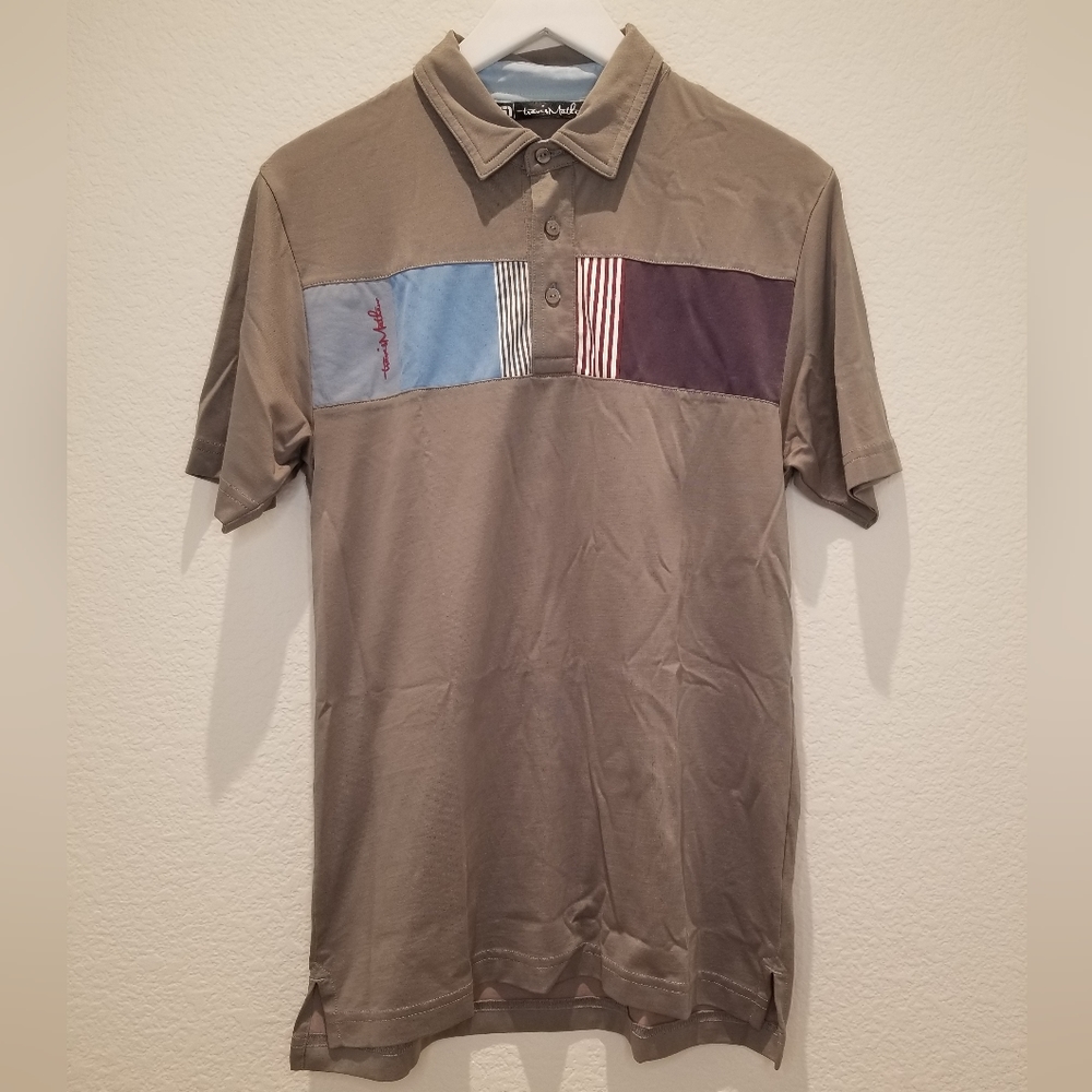 Travis Mathew brown polo